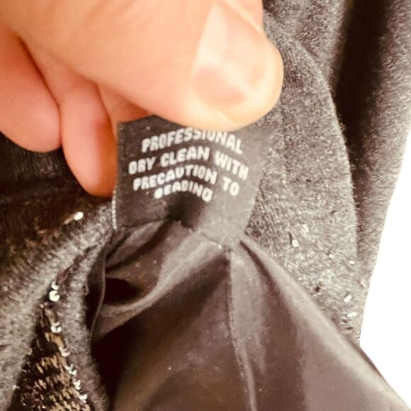 Rickie Freeman for Teri Jon Long-sleeved Embellished Mini Dress - Picture 12 of 12